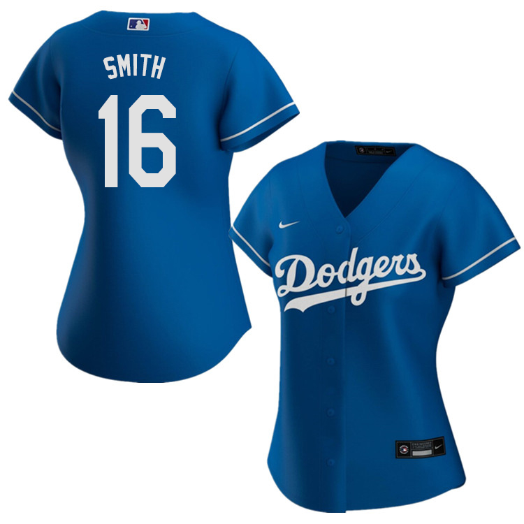 Nike Women #16 Will Smith Los Angeles Dodgers Baseball Jerseys Sale-Blue